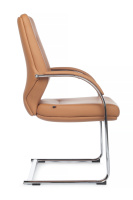 Изображение кресло rv design alonzo-cf (с1711) кожа светло-коричневая